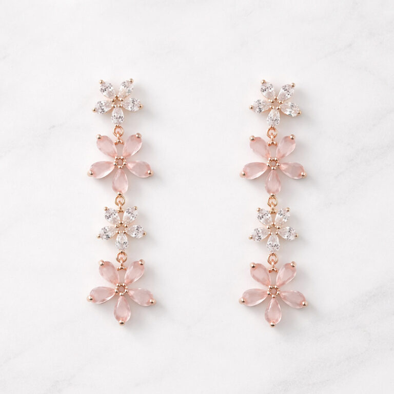 Fleur Pink Grace ピアス&イヤリング