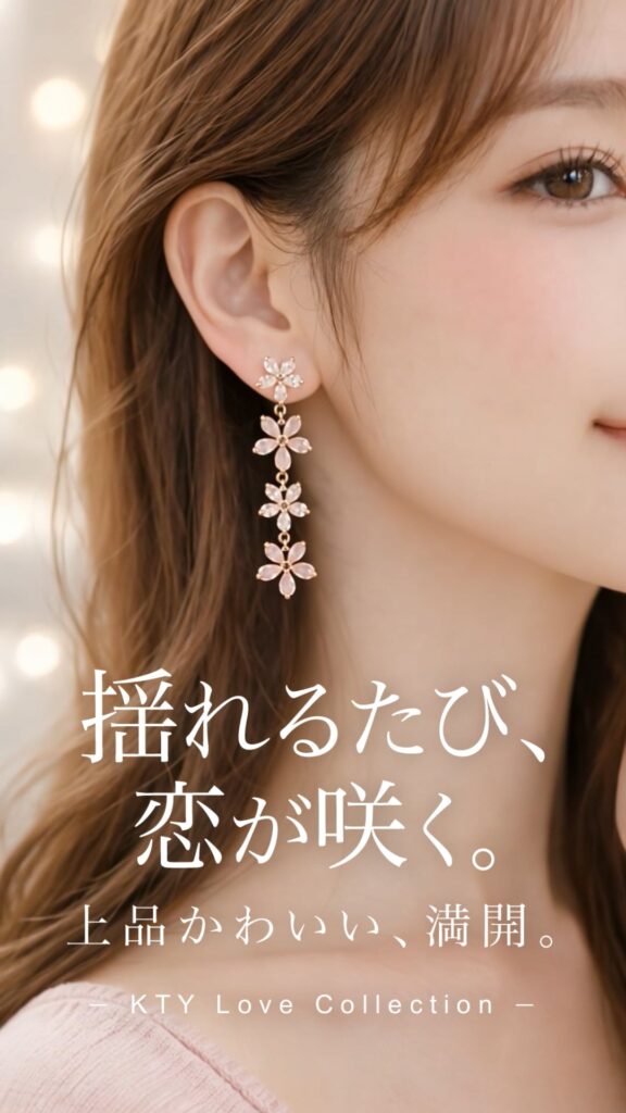 Fleur Pink Grace ピアス&イヤリング