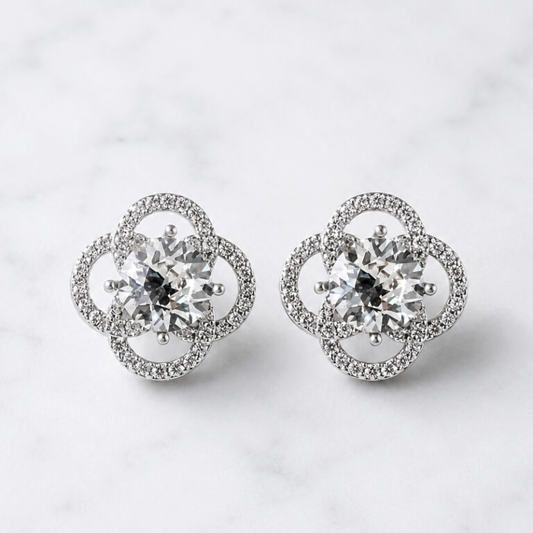 Selene Luxury Clover ピアス&イヤリング