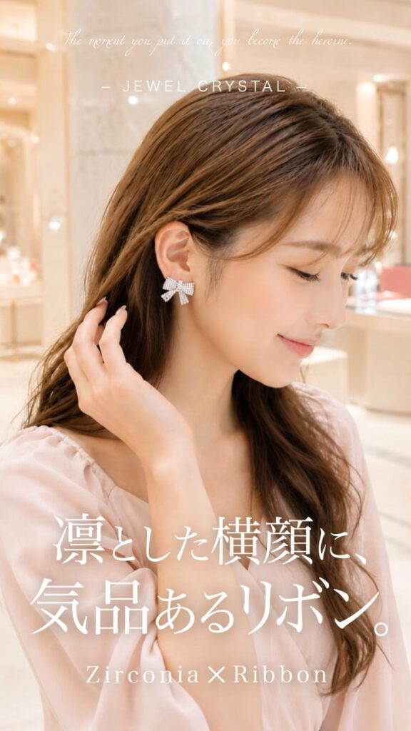 Velisse Eliora Ribbon ピアス